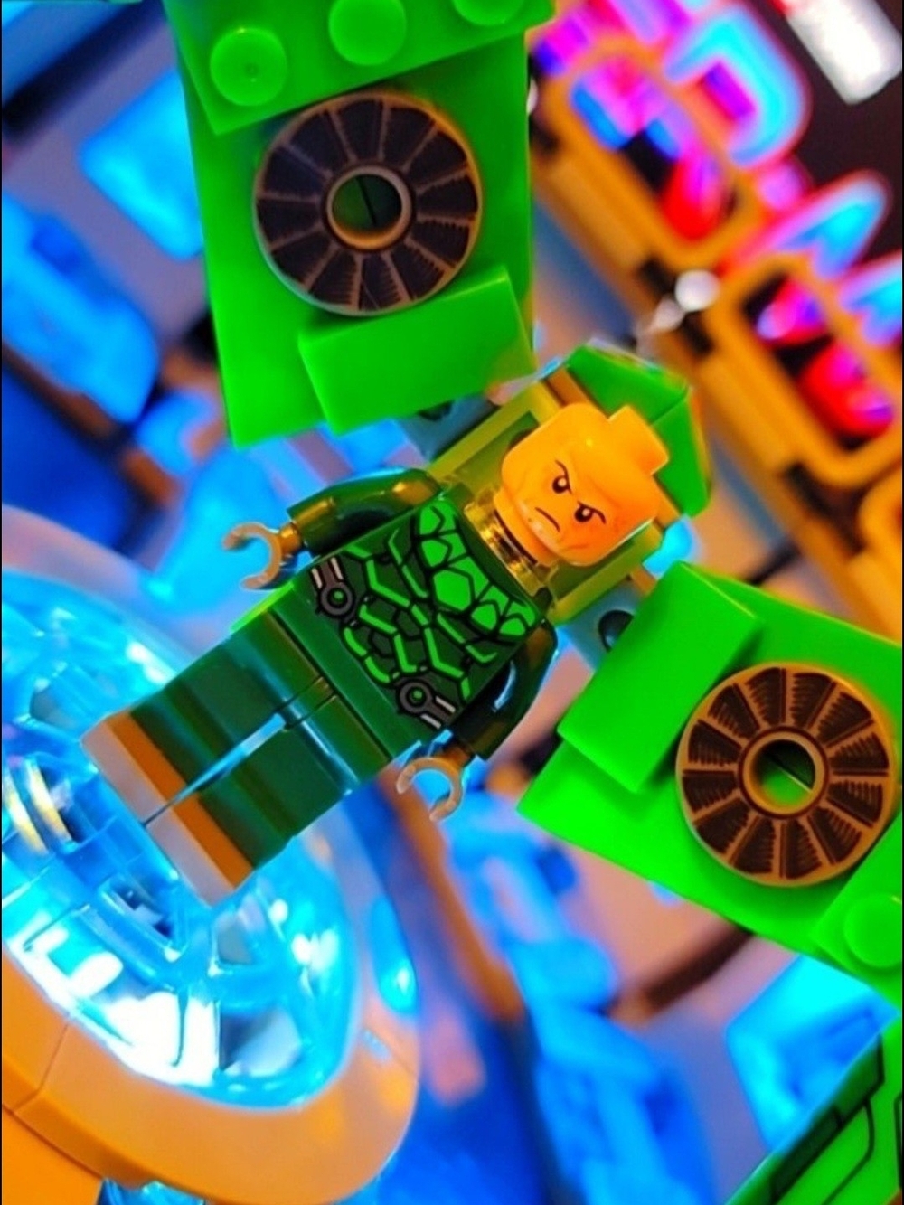 Spiderman Vulture Minifigure Lego Compatible